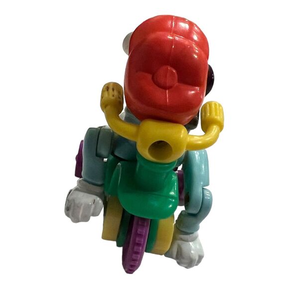 1993 McDonalds Happy Meal Toy Vintage Animaniacs TV Show Wakko On Tricycle - Picture 4 of 5